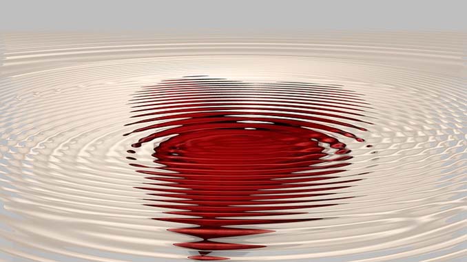 Heart Floating In Water