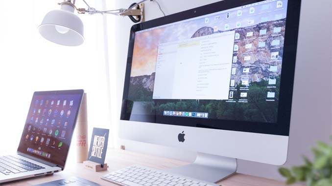 Desktop And A Laptop