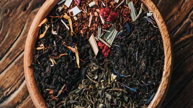 A Bowl With Herbs And Spices