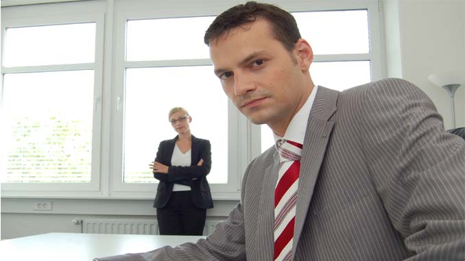 Business Man And Woman