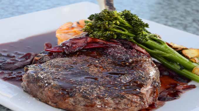 Lamb With Shrimp And Veggies