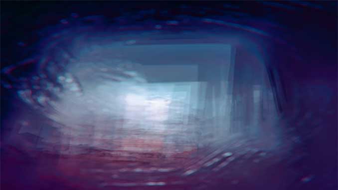 A Hazy View Of A Doorway