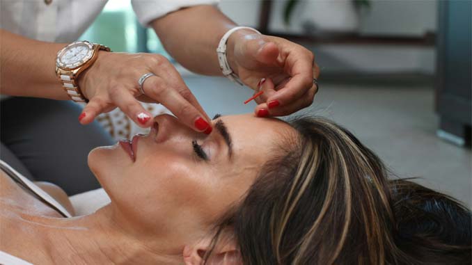 Woman Getting A Massage