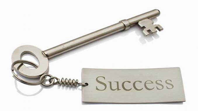 A Key With A "Success" Tag