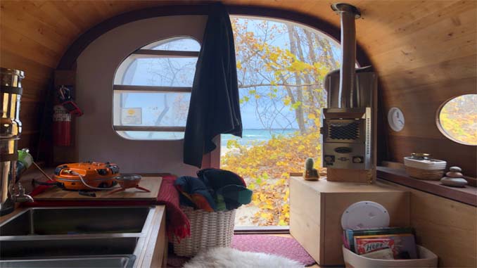 View Inside A Tiny Home