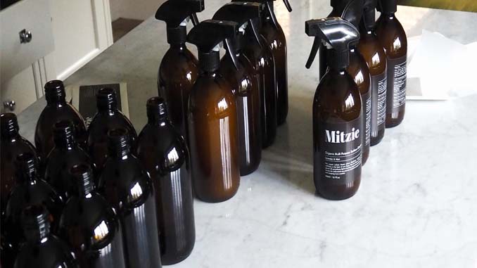 Spray Bottles Used For Cleaning Products