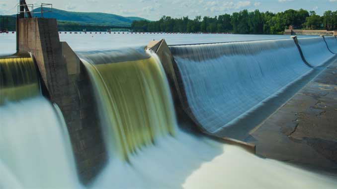 Water Being Harvested For Energy