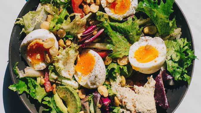 A Mediterranean Dish With Boiled Eggs