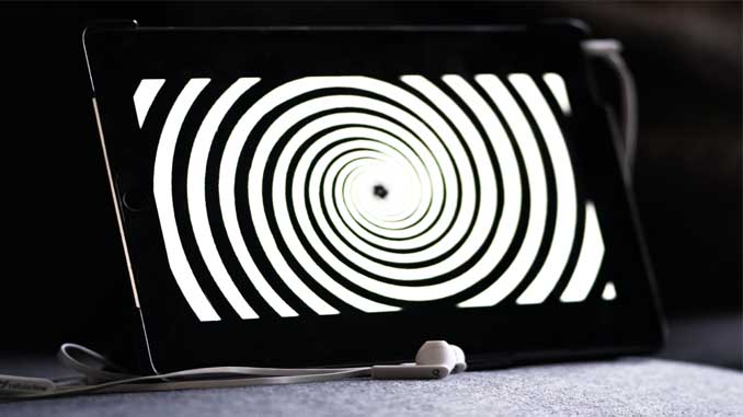 A Spinning Wheel Meant To Hypnotize