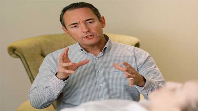 One Man Hypnotizing Another