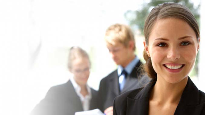 Smiling Business Woman