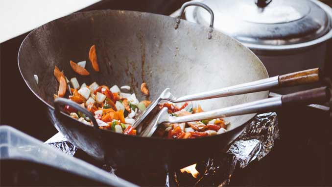Veggies In A Wok