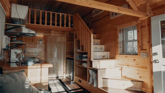 View Inside A Tiny Home