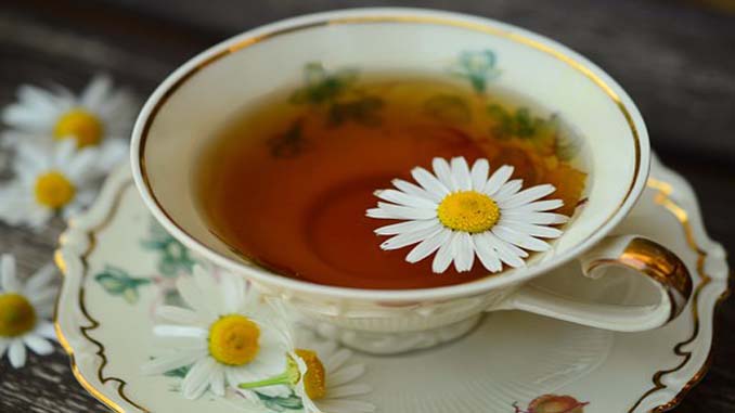 A Cup Of Chamomile Tea