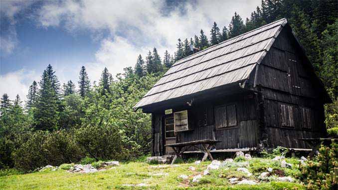 Old Tiny Home In The Mountains
