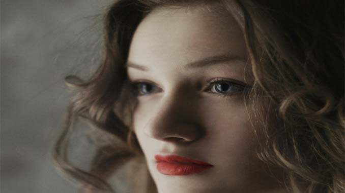 Woman Staring Off In The Distance