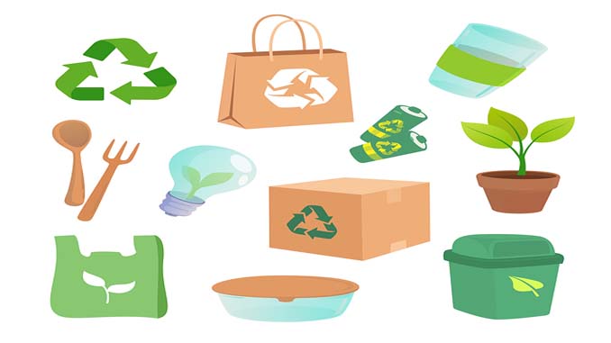 Various Recyclable Products