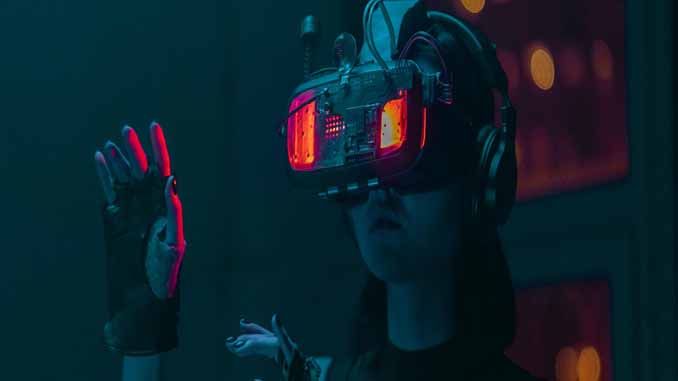 Woman Wearing AG Goggles