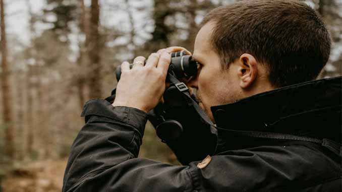 Man With Binoculars