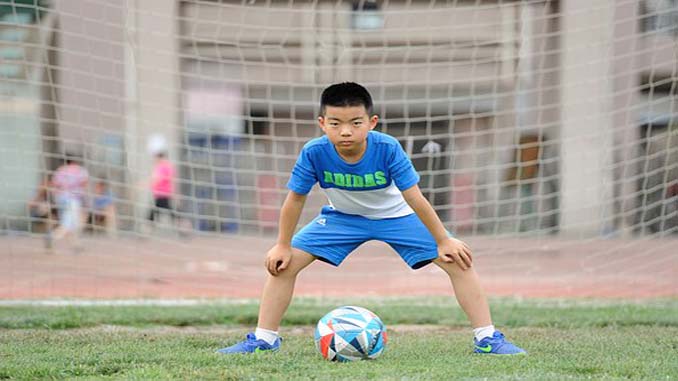 Young Man In The Goal