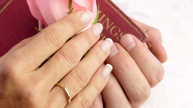 Man And Woman - Hands Touching