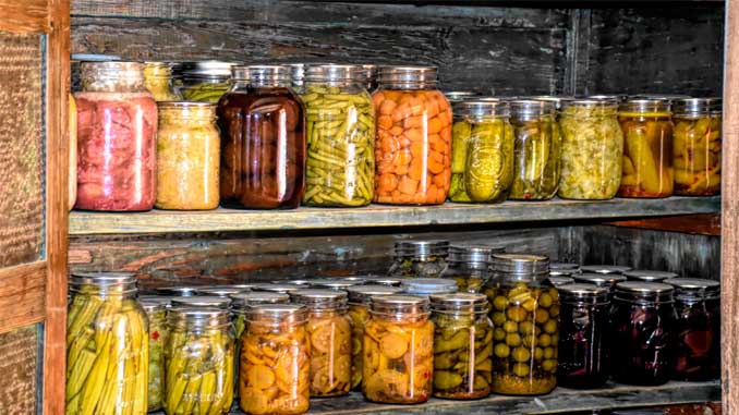 Jars With Pickled Veggies