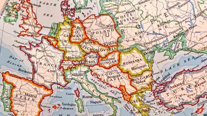 A Map Of Europe