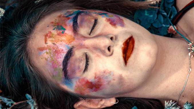 Woman With Painted Face