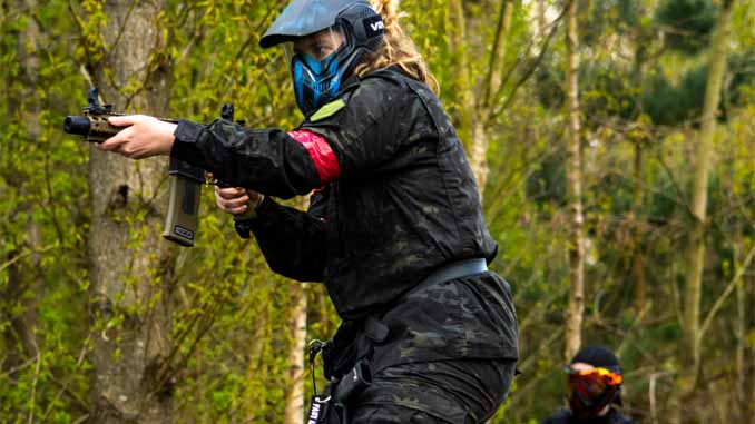 Player Getting Ready To Take A Shot