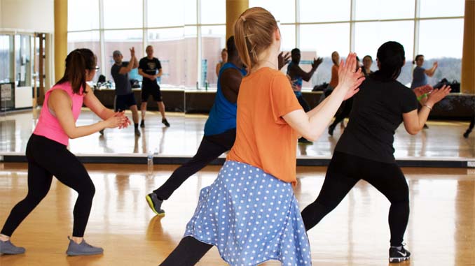 People In A Dance Class