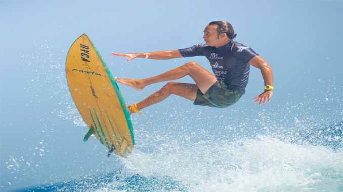 Man About To Wipe Out