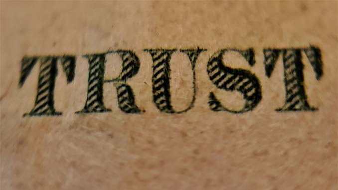The Word "Trust"